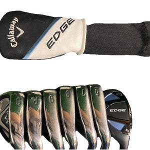 Callaway Golf EDGE 2024 Set 5h,6-PW,SW RH Men's Regular Flex Nice Grips SWEET