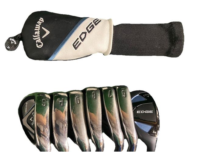 Callaway Golf EDGE 2024 Set 5h,6-PW,SW RH Men's Regular Flex Nice Grips SWEET
