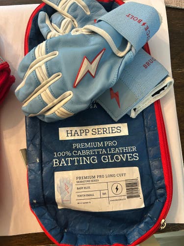 YS Baby Blue Long Cuff Bruce Bolts