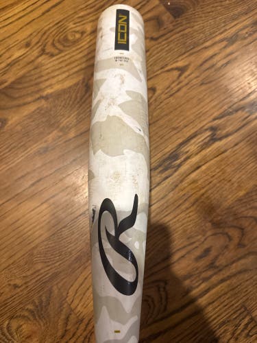 2025 Rawlings Icon Composite USSSA Certified Bat (-8) 22 oz 30" (Used)