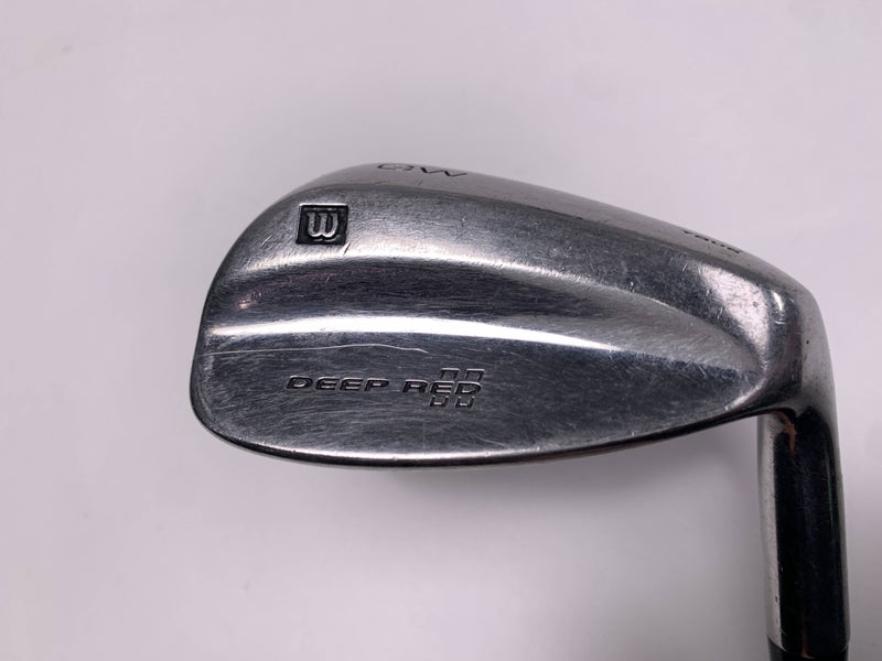 Wilson Deep Red Gap Wedge GW True Temper Dynamic Gold R300 Wedge Steel Mens RH