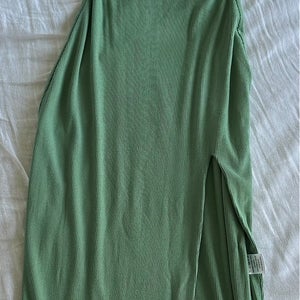Elegant Green Maxi Dress, Superdown size XS