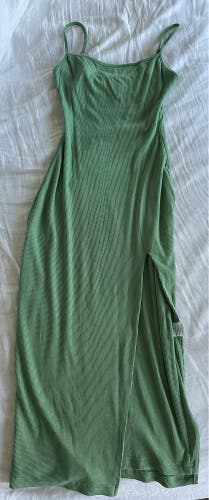 Elegant Green Maxi Dress, Superdown size XS