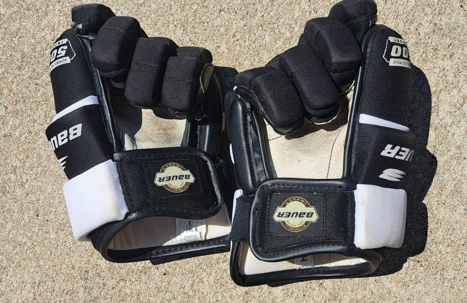 Bauer Impact 500 hockey player Gloves black 13" (Used)