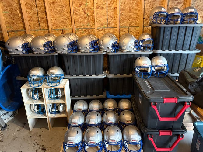 Bundle Of Any 10 Riddell Speed Football Helmets