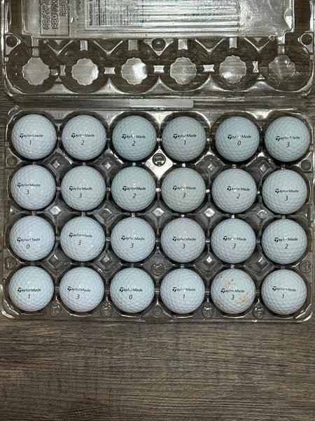 24 TaylorMade Tour Response Golf Balls - 5A Mint Condition ONLY