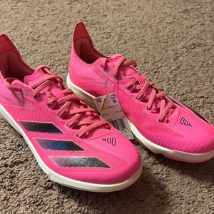 NEW Adidas Adizero Electric+ TPU Pink Baseball Cleats Size 8.5 IF8487