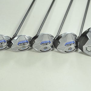 LEFT TaylorMade SLDR 10.5* Driver, 3 and 5 Woods, 3 and 4 Hybrids Senior #197471