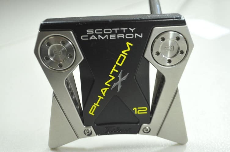 Titleist 2019 Scotty Cameron Phantom X 12 34" Putter Right Steel # 194388