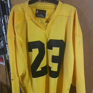Yellow Large Men's  MY Hockey Jersey (Used)