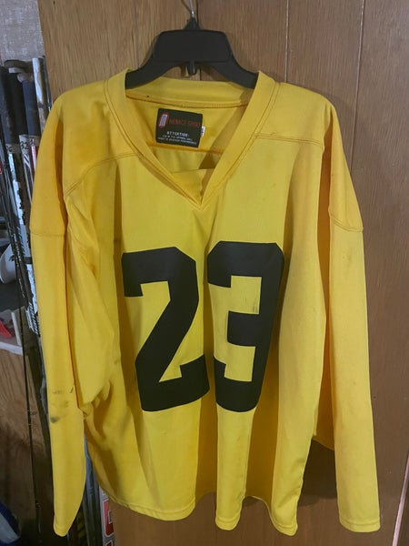 Yellow Large Men's  MY Hockey Jersey (Used)
