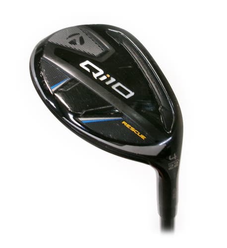 TaylorMade Qi10 22* 4 Hybrid/Rescue Graphite Ventus Blue TR 6R Regular Flex