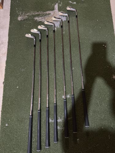 Men's 2023 TaylorMade P7MC 2023 Right Handed Iron Set Extra Stiff Flex  Steel Shaft (Used)