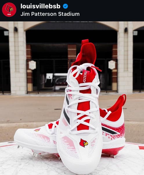 NEW Adidas Adizero Afterburner Louisville Cardinals Team  display picture 1