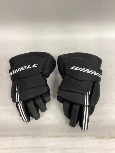 Used WinnWell NXT Junior Gloves Black 10" 11851-S000034892