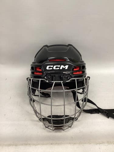 Used CCM TACKS 70 JR Helmet Cage Combo Black One Size 11851-S000034890