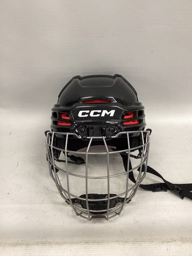 Used CCM TACKS 70 JR Helmet Cage Combo Black One Size 11851-S000034890