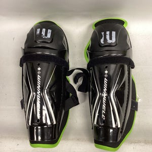 Used WinnWell SHINPADS Youth Shin Guards Black 10" 11851-S000034894