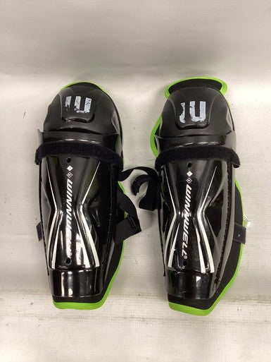 Used WinnWell SHINPADS Youth Shin Guards Black 10" 11851-S000034894