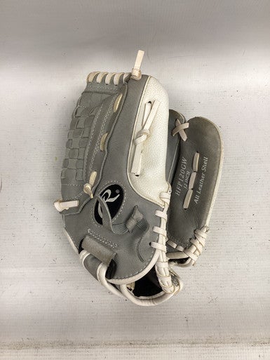 Used Rawlings HIGHLIGHT SERIES BB/SB Glove RH Throw Grey 12" 11851-S000034837