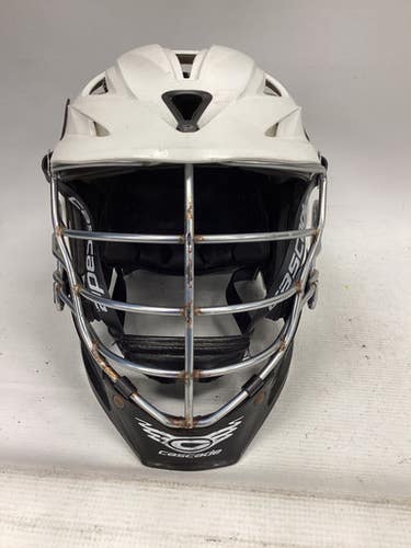 Used Cascade R Lacrosse Helmet White One Size 11851-S000035121