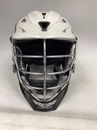 Used Cascade R Lacrosse Helmet White One Size 11851-S000035121