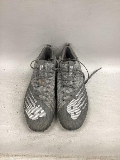 Used New Balance LAX Cleats Mens Grey Senior 10.5 11851-S000035115