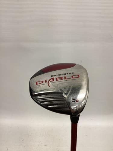 Used Callaway BIG BERTHA DIABLO Mens Fairway Wood RH 5 Wood 11851-S000035109