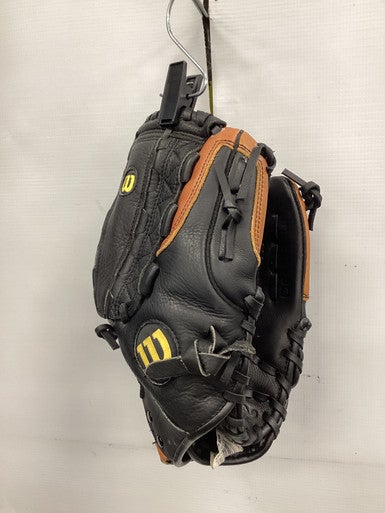 Used Wilson A500 BB/SB Glove RH Throw Black 12" 11851-S000035092