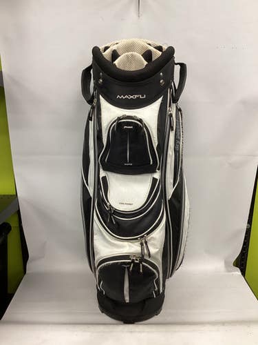 Used Maxfli 14 SLOT Mens Cart Bag White 11851-S000035072