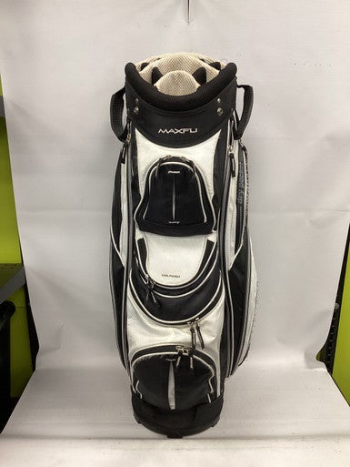 Used Maxfli 14 SLOT Mens Cart Bag White 11851-S000035072