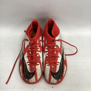 Used Nike Soccer Indoor Shoes Red Junior 04 11851-S000035057