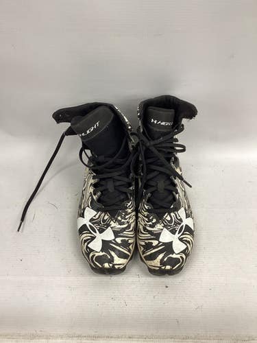 Used Under Armour Adult FB Cleats Black Senior 6.5 11851-S000035053