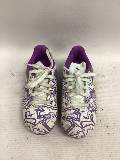 Used Puma Soccer Cleats Purple Youth 11.0 11851-S000035040