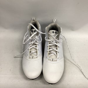 Used Under Armour Adult FB Cleats White Senior 11.5 11851-S000035028