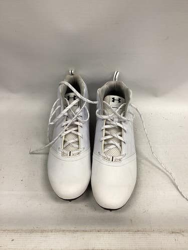 Used Under Armour Adult FB Cleats White Senior 11.5 11851-S000035028