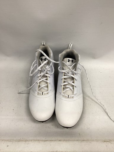 Used Under Armour Adult FB Cleats White Senior 11.5 11851-S000035028