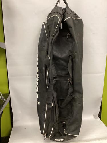 Used Marucci WHEELED BAG BB/SB Player Wheeled Bag Black 11851-S000034978
