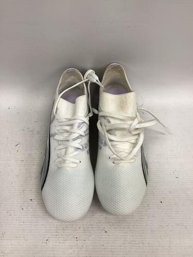 Used Puma Soccer Cleats White Junior 06 11851-S000034933