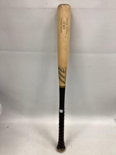 Used Marucci AM22 YOUTH MODEL BB/SB Wood Bat 28" 11851-S000034919