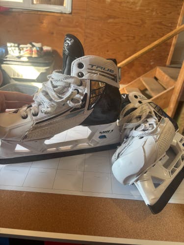 True Custom Goalie Skates Wide Width 9