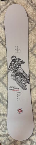 Men's  Nitro Altinator  Snowboard All Mountain Without Bindings Stiff Flex Directional Twin (Used)