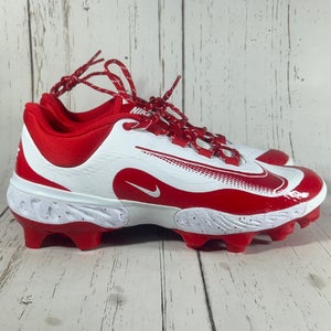 Nike Alpha Huarache Elite 4 Low MCS White Red Men's Size 10 FD6255-105