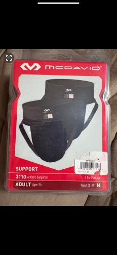Lot of 2 men’s mcdavid jock straps Supporter 2 Pack