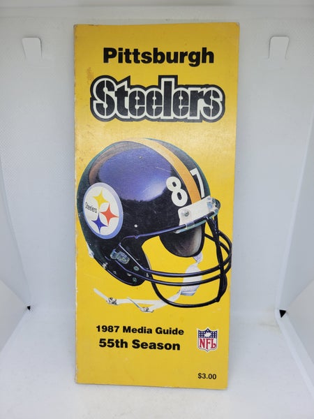 Vintage Pittsburgh Steelers NFL 1987 Media Guide