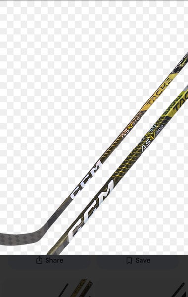 Senior CCM Super Tacks AS-V Pro Left Hand Hockey Stick P29  (Used)