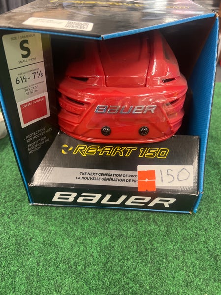 Red Small Bauer Re-Akt 150 Helmet (New)