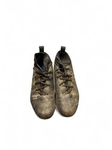 Used Nike PHANTOM LUNA Soccer Cleats Black Junior 03 11863-S000023003