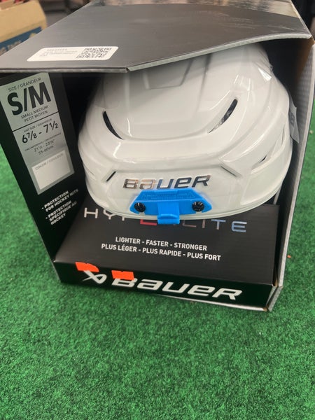 White Bauer Hyperlite 2 Helmet (New) | S/M