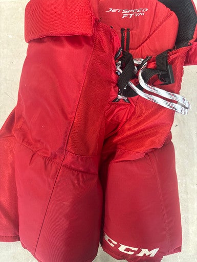 Used CCM JETSPEED FT370 Senior Pant Red SM 11858-S000077544